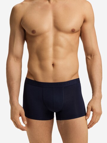 Hanro - Boxers 'Essentials' em azul: frente