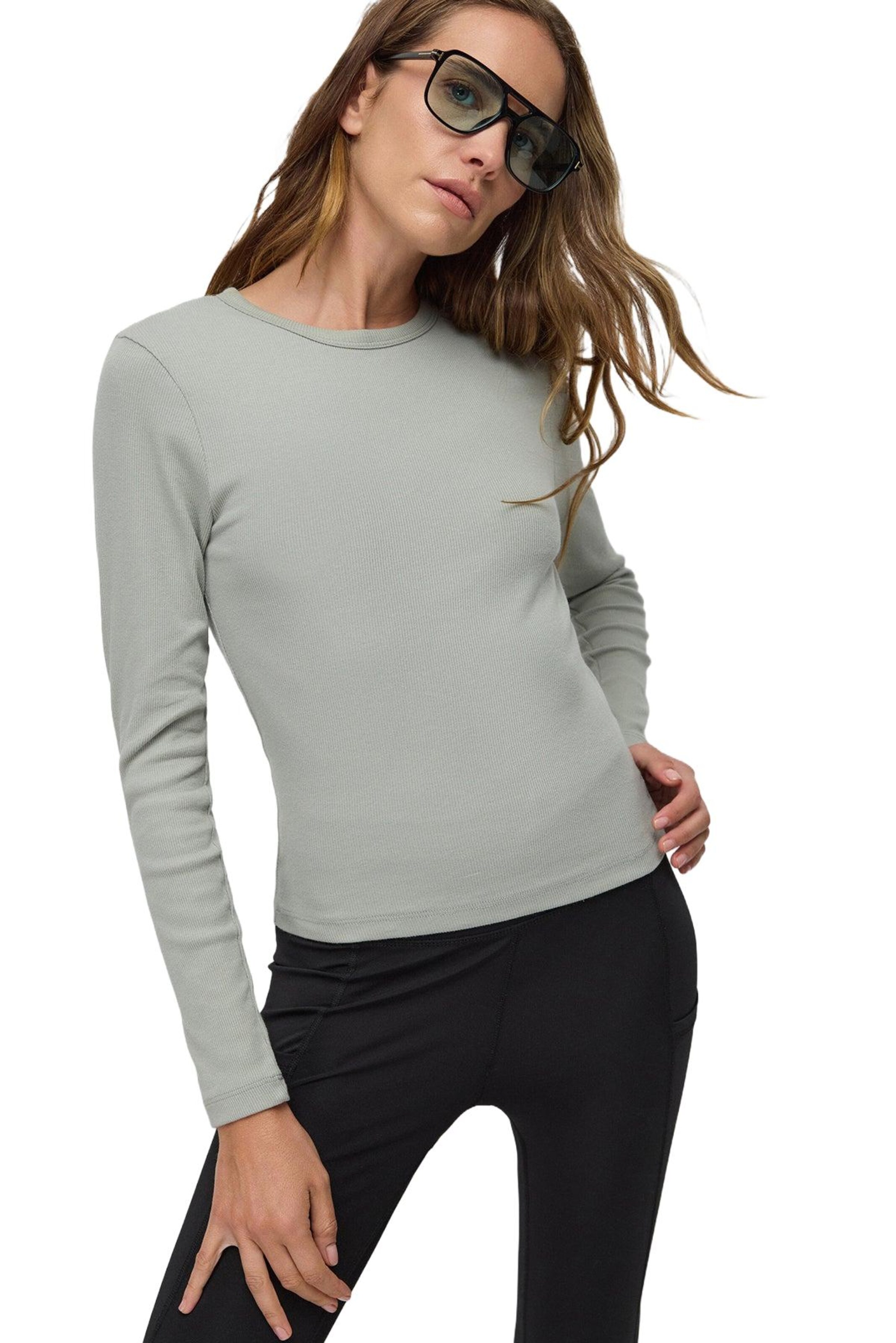 No Matter What Shirt in Green: front