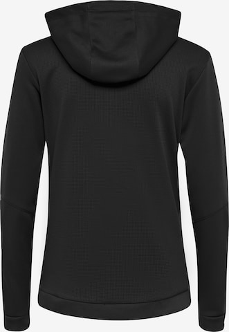 Hummel Athletic Zip-Up Hoodie in Black