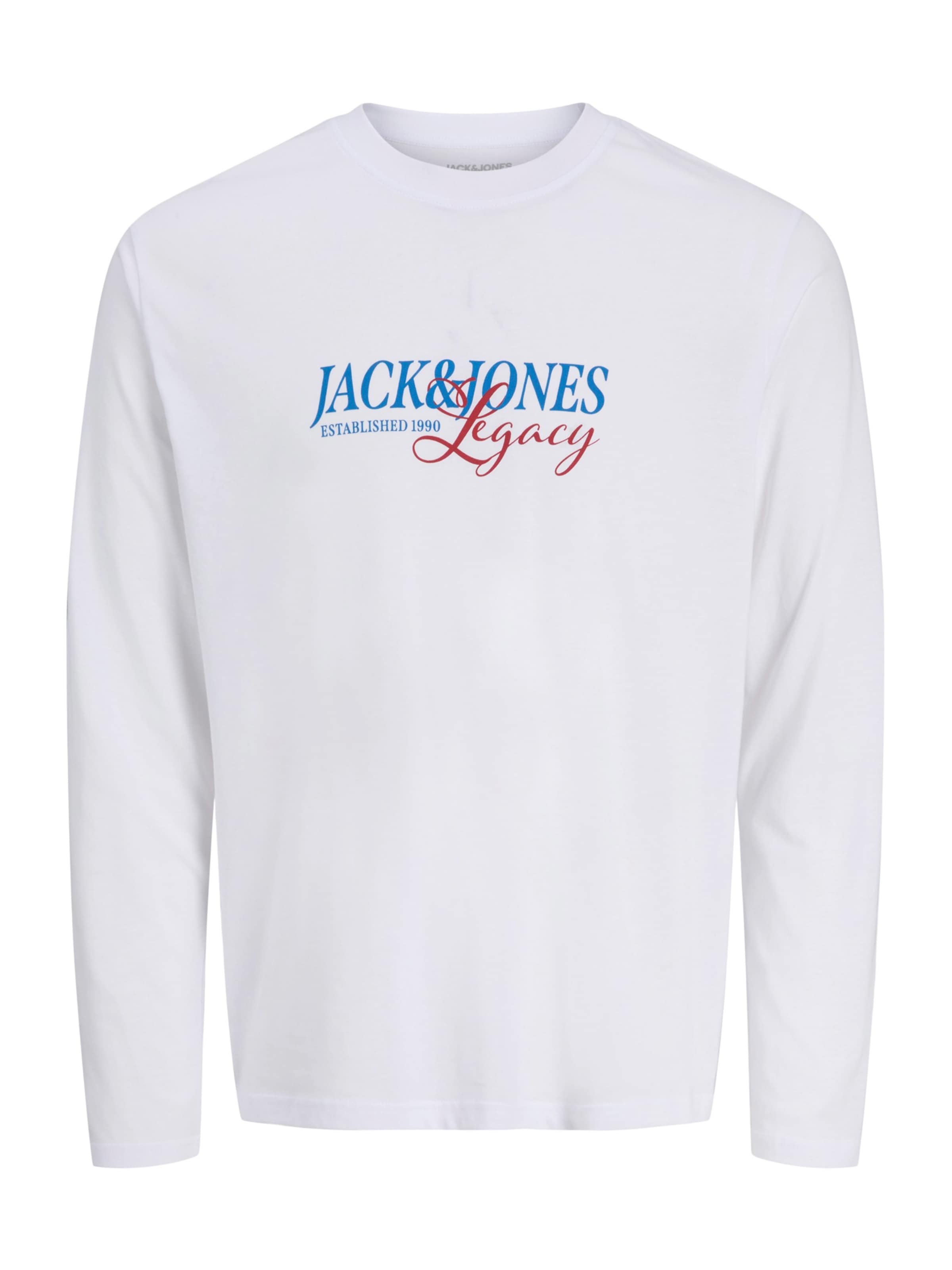 Jack & Jones Junior Majica 'JJ Jade' | bela barva: sprednja stran