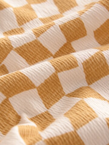 Next Wide Leg Hose in Gelb