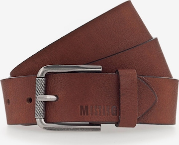 MUSTANG Riem in Bruin: voorkant