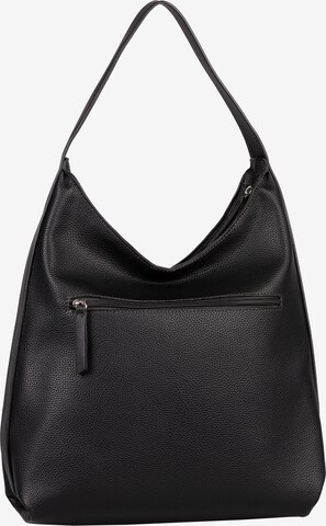 TOM TAILOR DENIM Tasche 'Enrica' in Schwarz