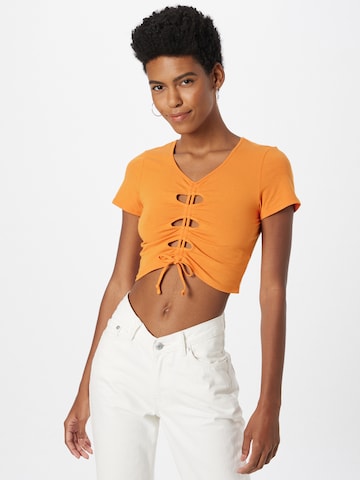 Monki Shirt in Orange: predná strana