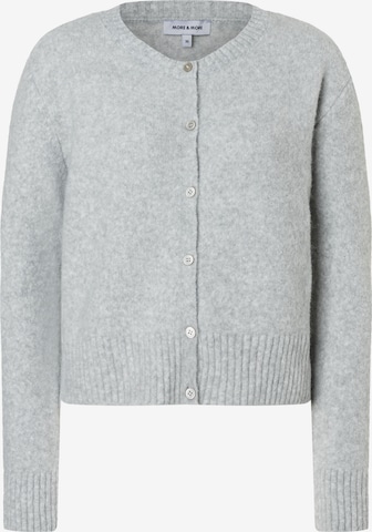 MORE & MORE Knit Cardigan in Grey: front