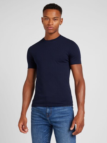 UNITED COLORS OF BENETTON Shirt in Blue: front