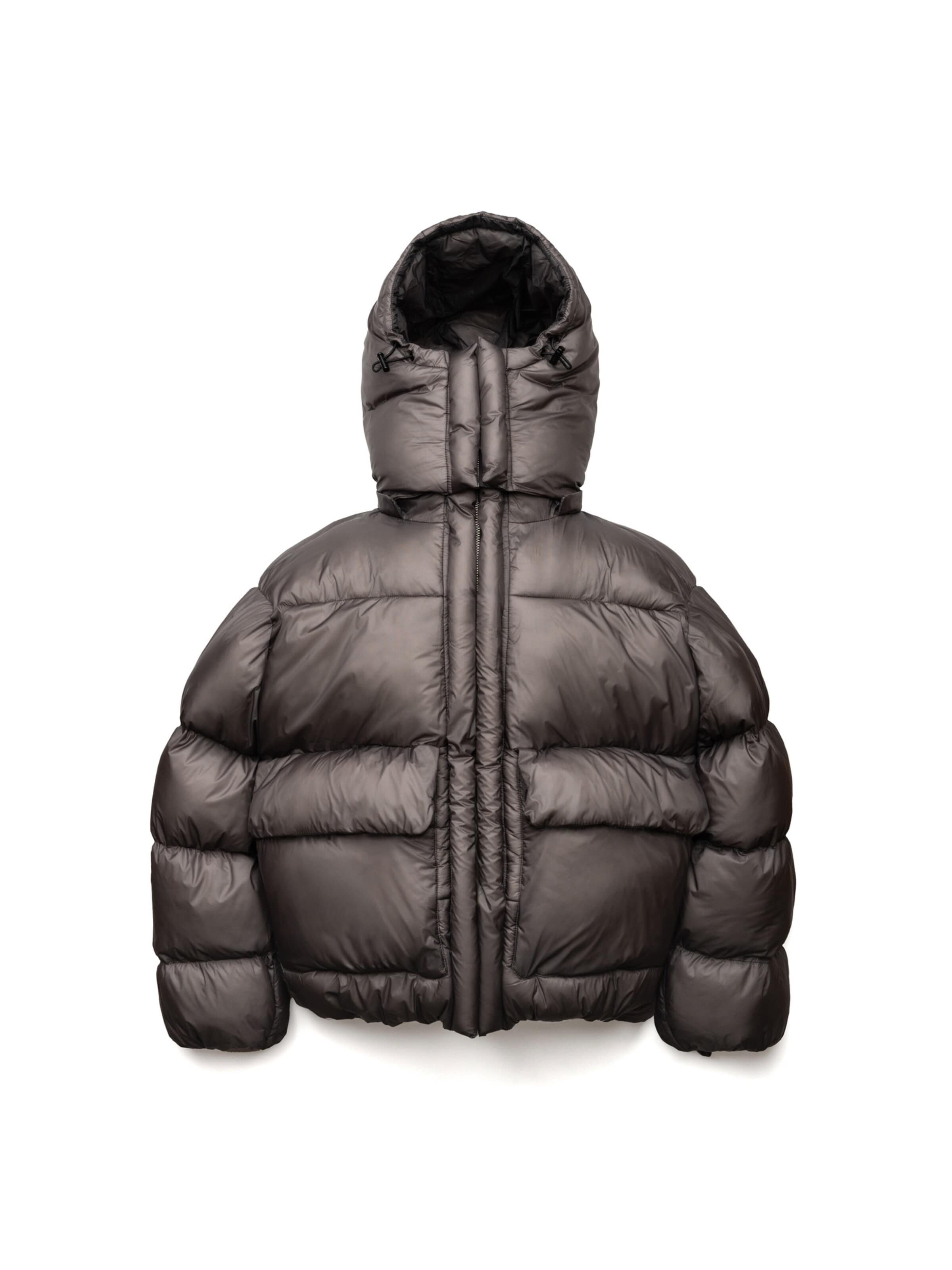 ENRAGE - Chaqueta de invierno 'PUFFY JACKET' en marrón: frente