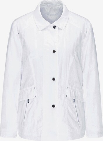 Goldner Between-Season Jacket in White: front