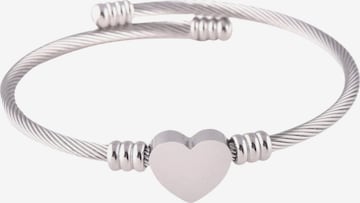 Engelsinn Armband 'Heart' in Silber: Vorderseite