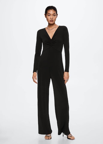 MANGO Jumpsuit 'Pomba' in Schwarz: predná strana