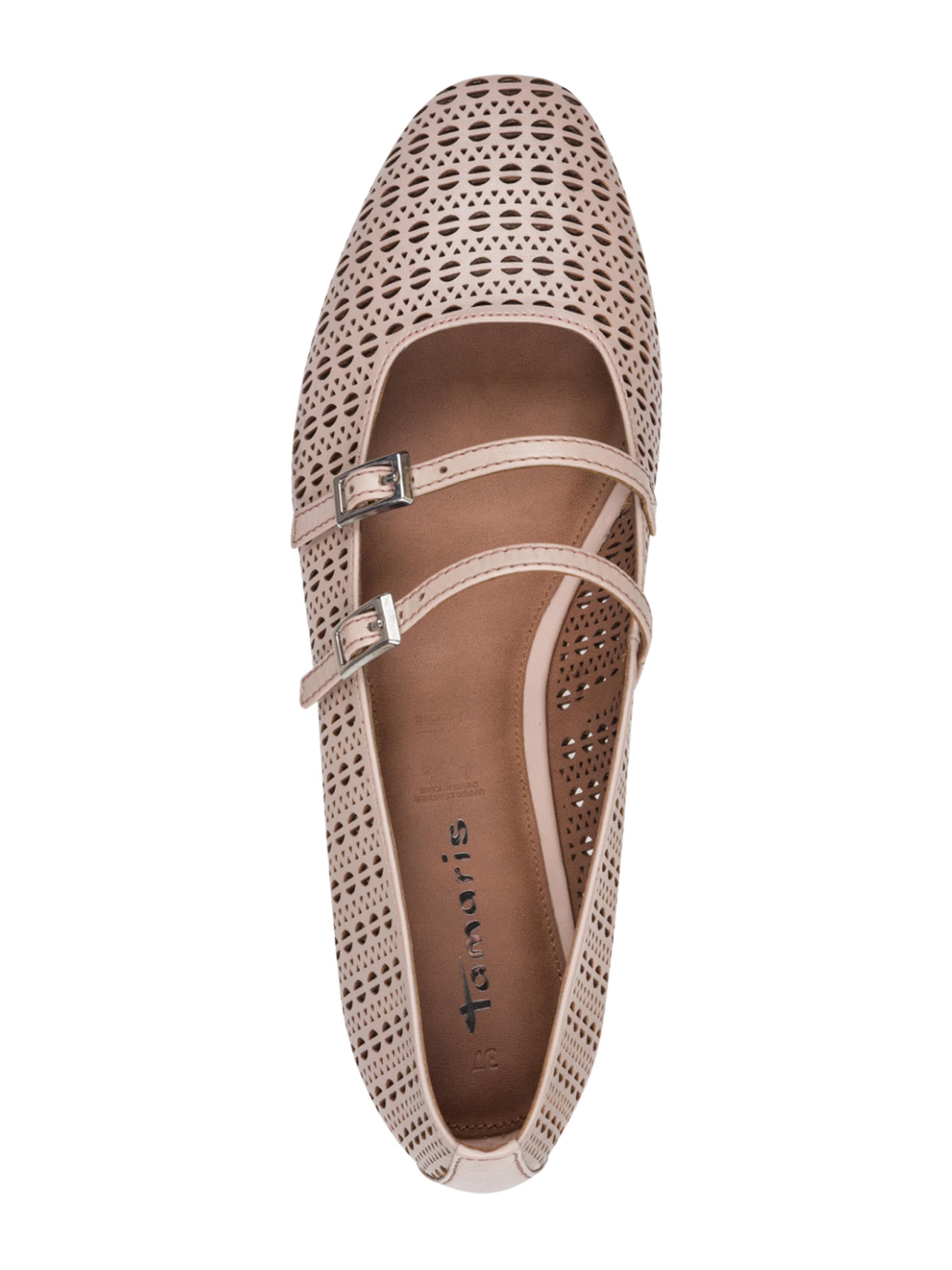 Tamaris Strap ballerina in Brown