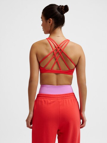 Hummel Bustier Sports-BH i rød