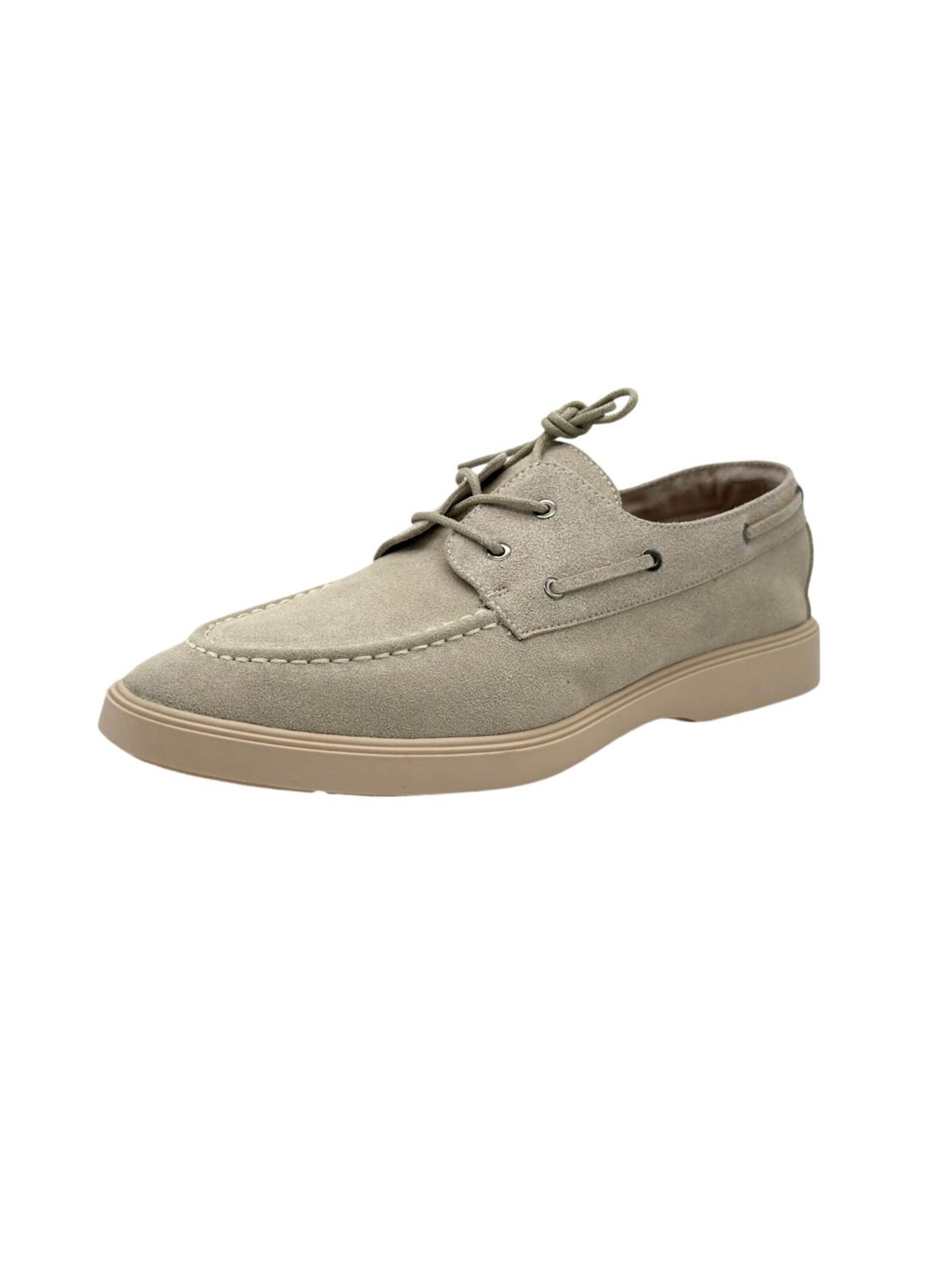 Nowaland Moccasins in Beige: front