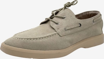 Nowaland Moccasins in Beige: front
