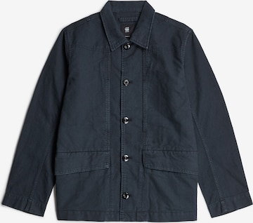 G-STAR Button Up Shirt in Blue: front