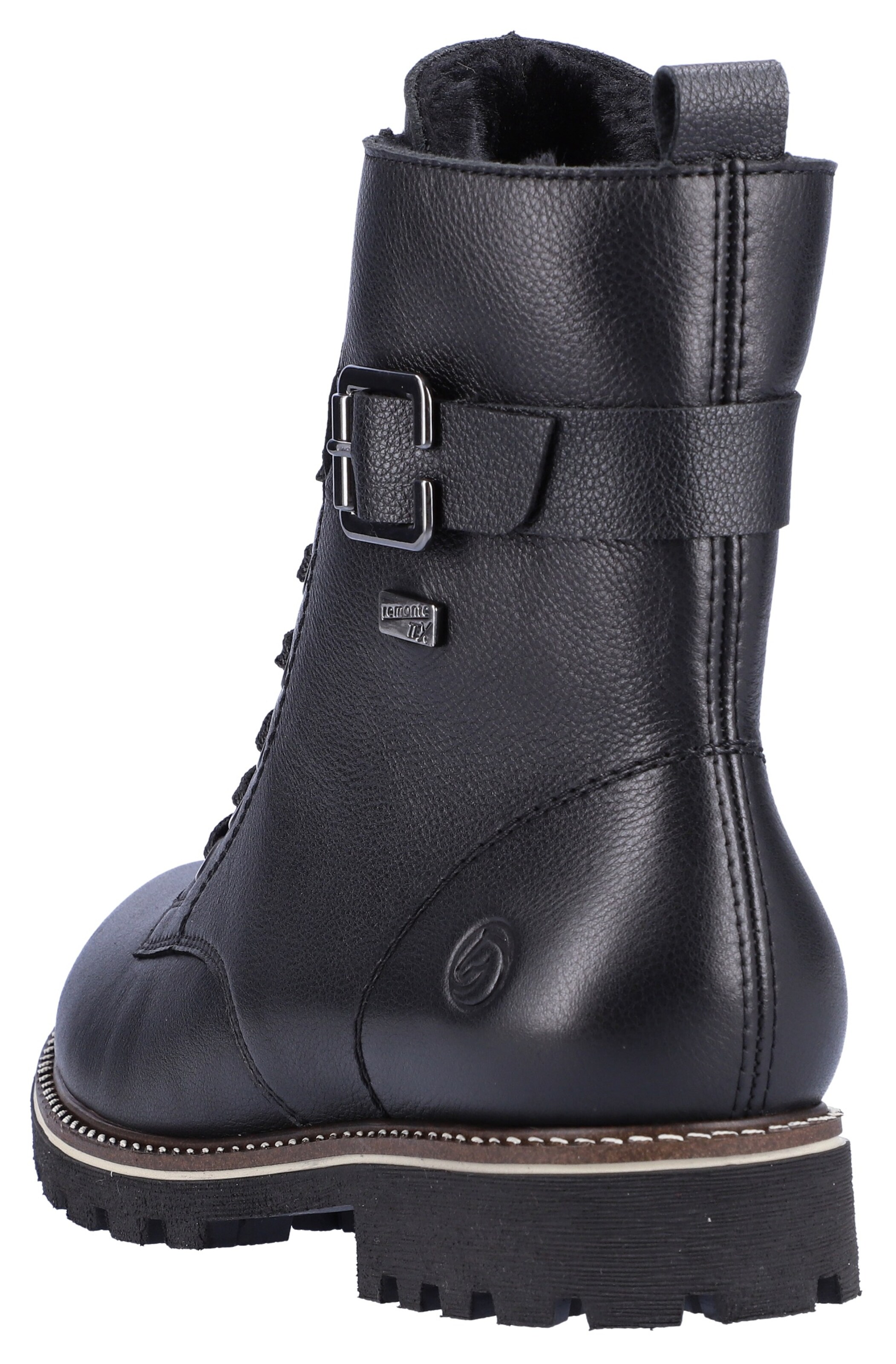 Stivaletto stringato di REMONTE in nero