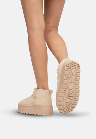 Salinyang Boots i beige