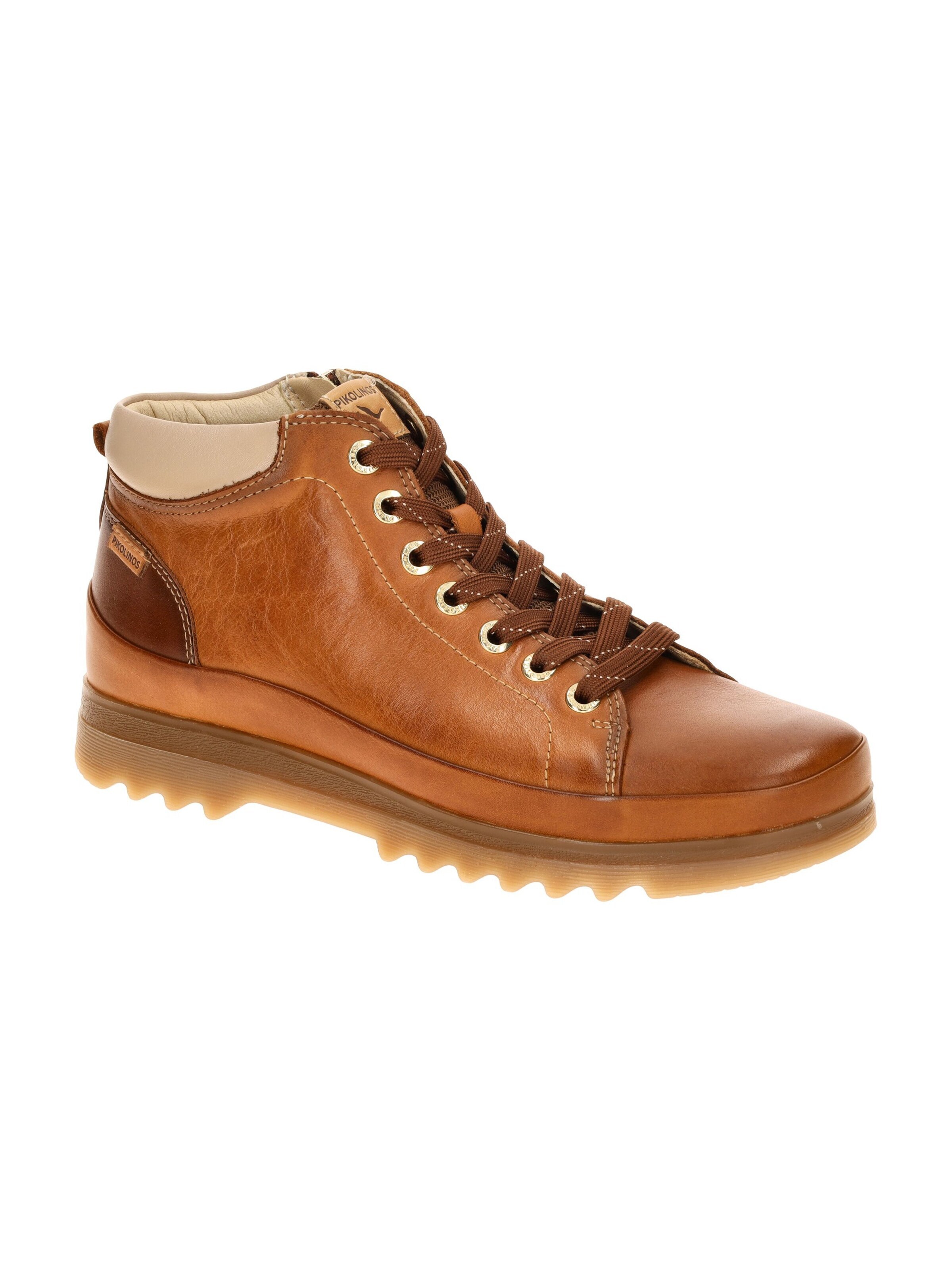 PIKOLINOS Boots 'Pikolinos Vigo Schuhe hellbraun brandy Damen W3W-8825C1' in Brown: front