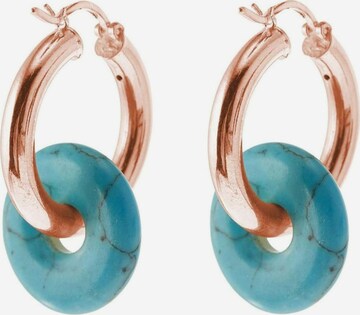 Boucles d'oreilles Gemshine en or : devant