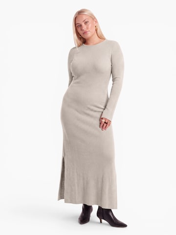 CITA MAASS Jurk in Beige: voorkant