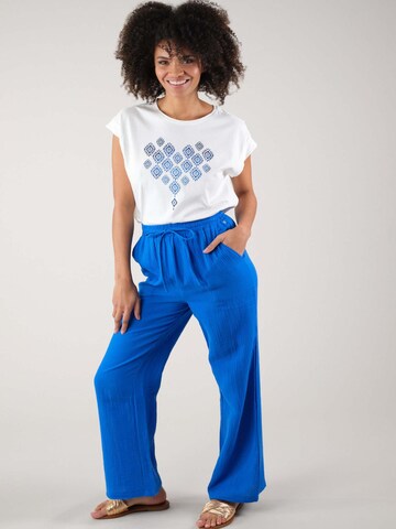 Wide Leg Pantalon 'Dana' Deeluxe en bleu