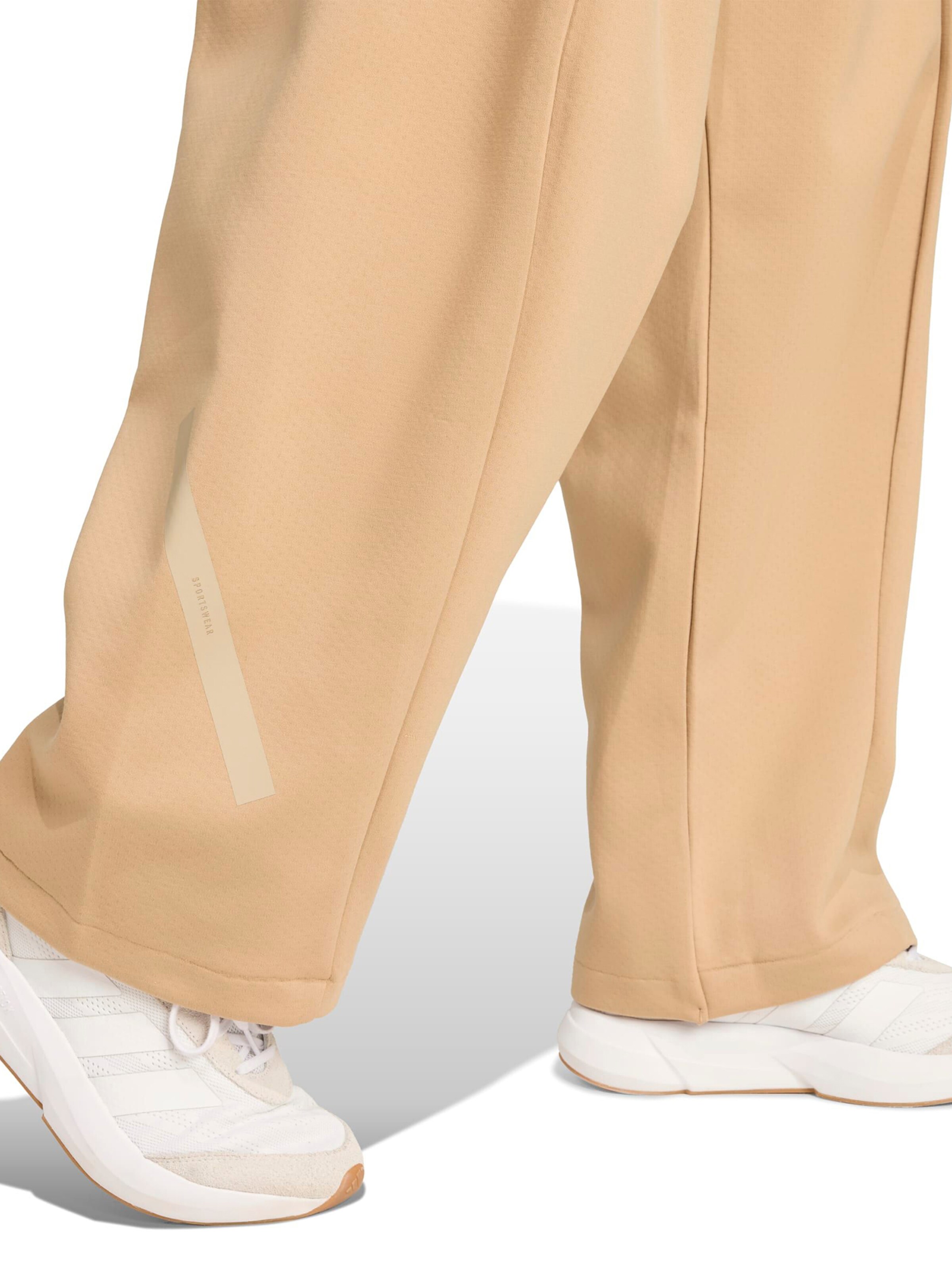 Largi Pantaloni sport 'Z.N.E.' de la ADIDAS SPORTSWEAR pe bej
