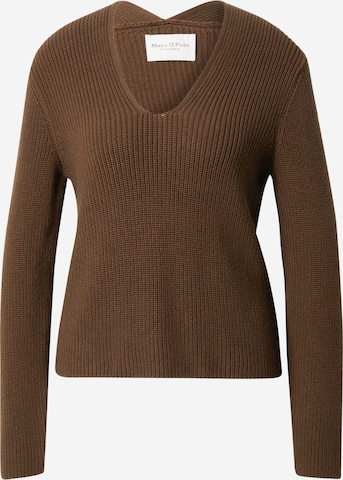 Marc O'Polo Sweater in Brown: front