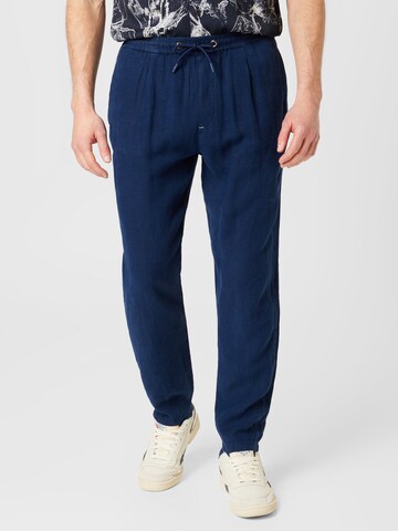 Regular Pantaloni de la COLOURS & SONS pe albastru: față