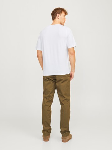 JACK & JONES T-Shirt 'JJLuke' in Grau
