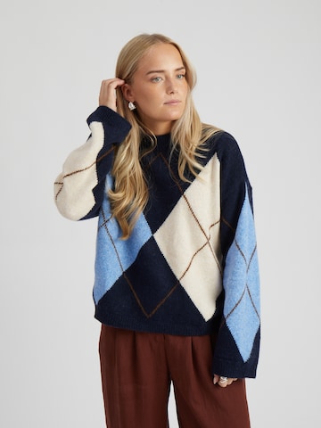Peppercorn - Top 'Tirna' en azul: frente