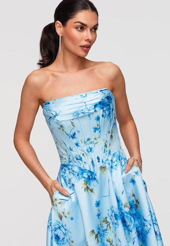Ombre Avondjurk in Blauw