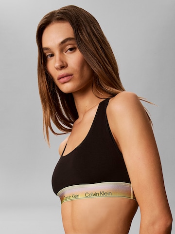 Bustier Soutien-gorge 'Pride' Calvin Klein Underwear en noir