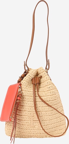 TOMMY HILFIGERVrećasta torba - bež boja: prednji dio