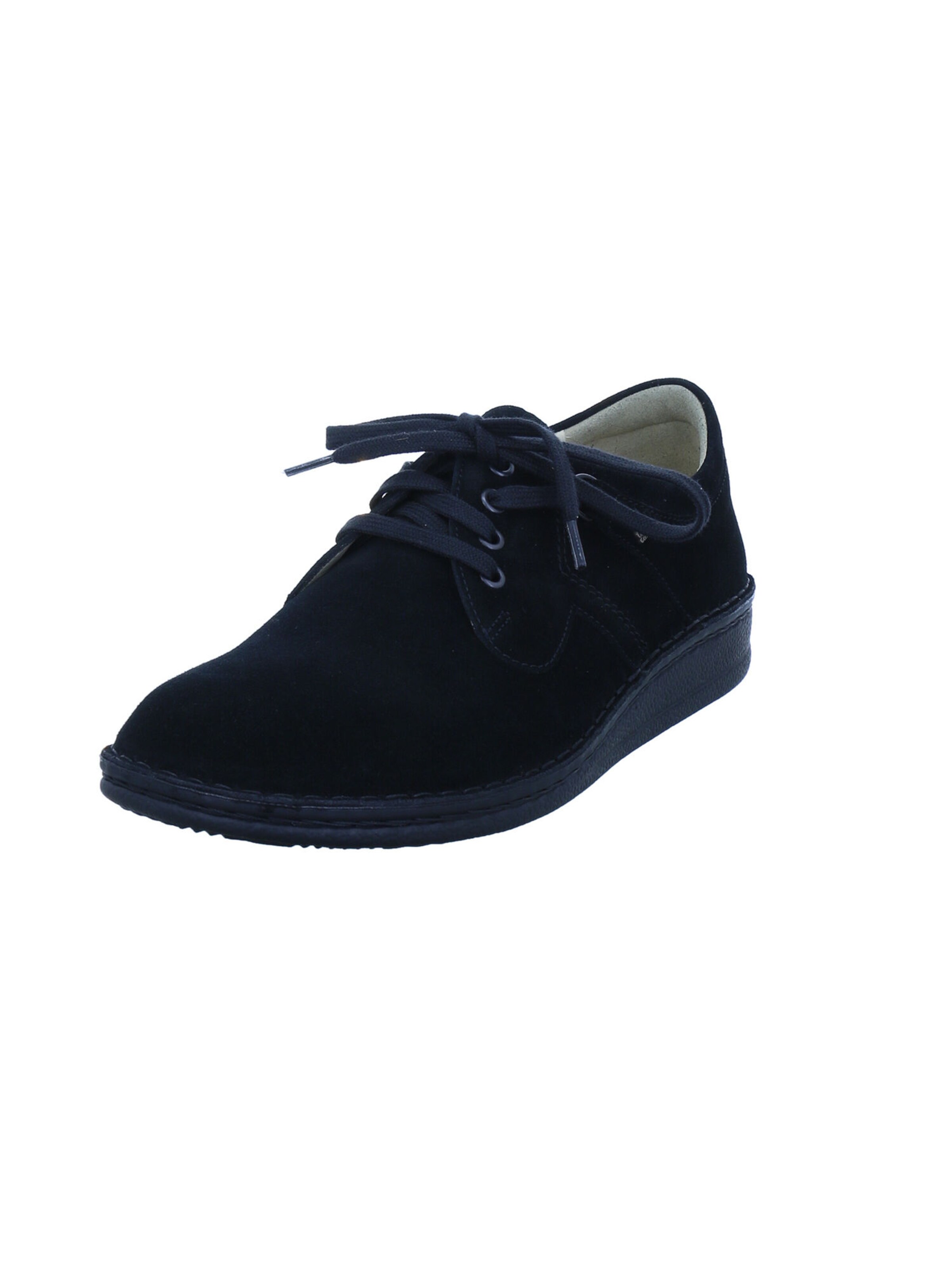 Finn Comfort Athletic Lace-Up Shoes 'Vaasa' in Black: front