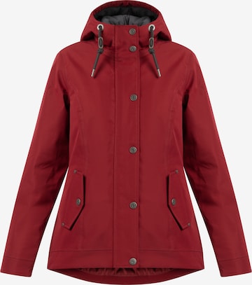 Veste fonctionnelle 'Fenia' usha BLUE LABEL en rouge : devant