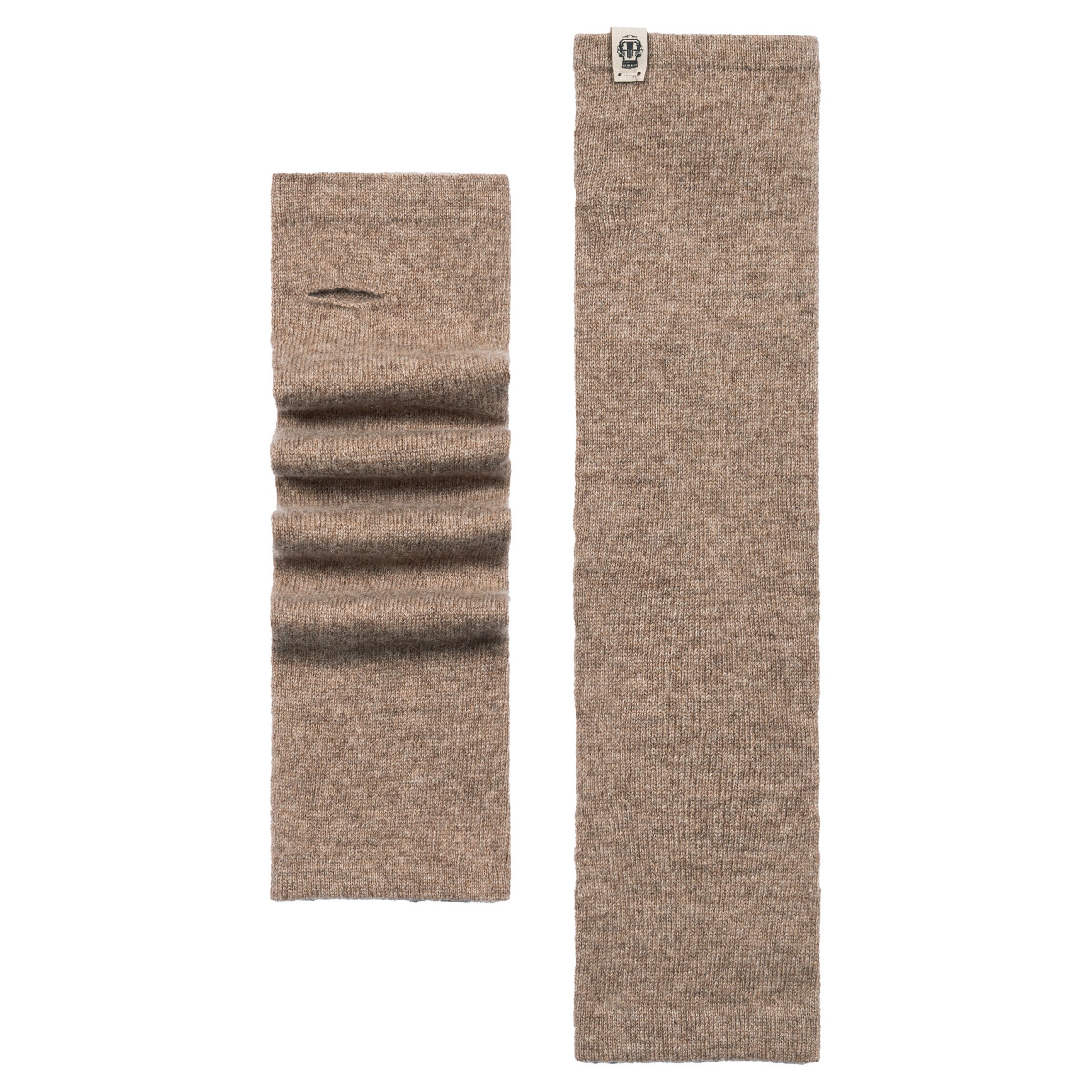 Roeckl Handwarmers 'PURE CASHMERE' in Beige: voorkant
