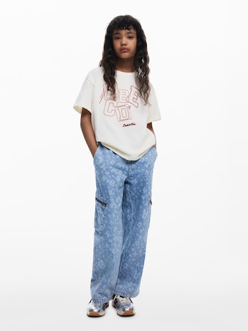 T-Shirt Desigual en blanc