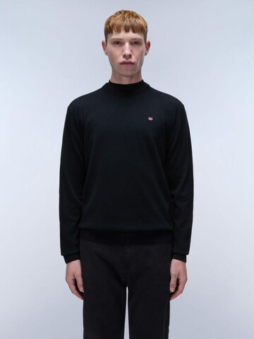 NAPAPIJRI Sweatshirt‌‌‌‌‌ in Schwarz: Vorderseite