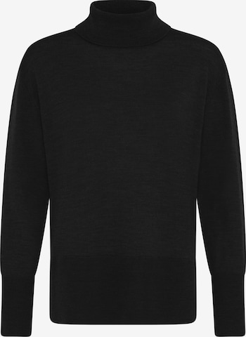 Pull-over PULZ Jeans en noir : devant