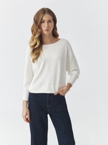 TATUUM Sweatshirt 'MIYA' i hvid: forside