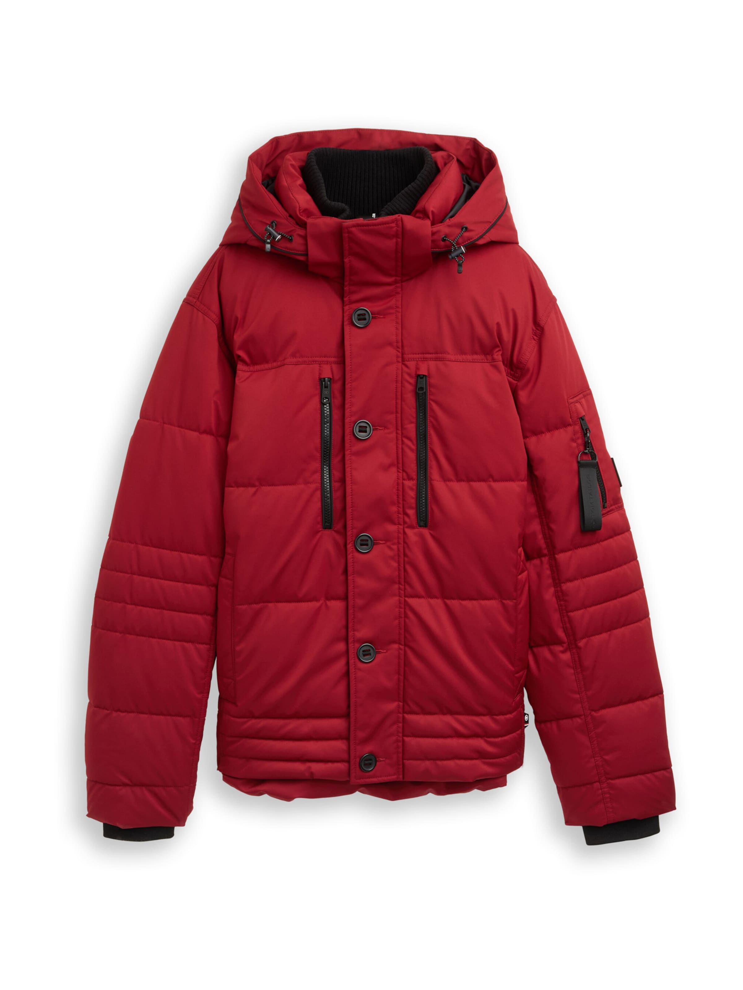 TOM TAILOR Jacke in Rot: Vorderseite