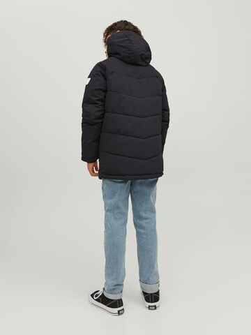 Jack & Jones Junior Winterjacke in Schwarz