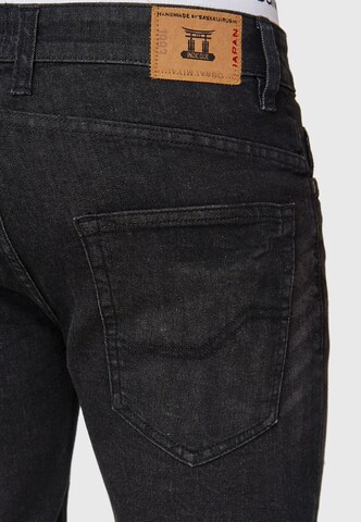 INDICODE JEANS Regular Jeans 'Roberts' in Black