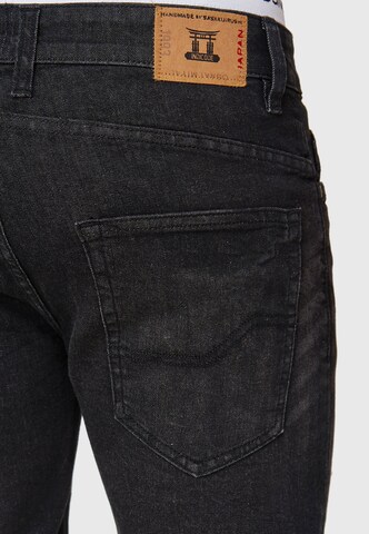 INDICODE JEANS Regular Jeans 'Roberts' in Zwart