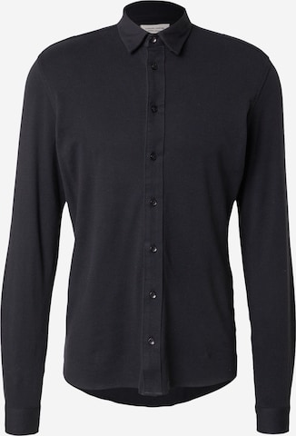 Chemise 'CF Arthur' Casual Friday en noir : devant