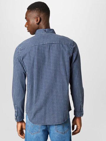 TOM TAILOR Regular fit Button Up Shirt in Blue