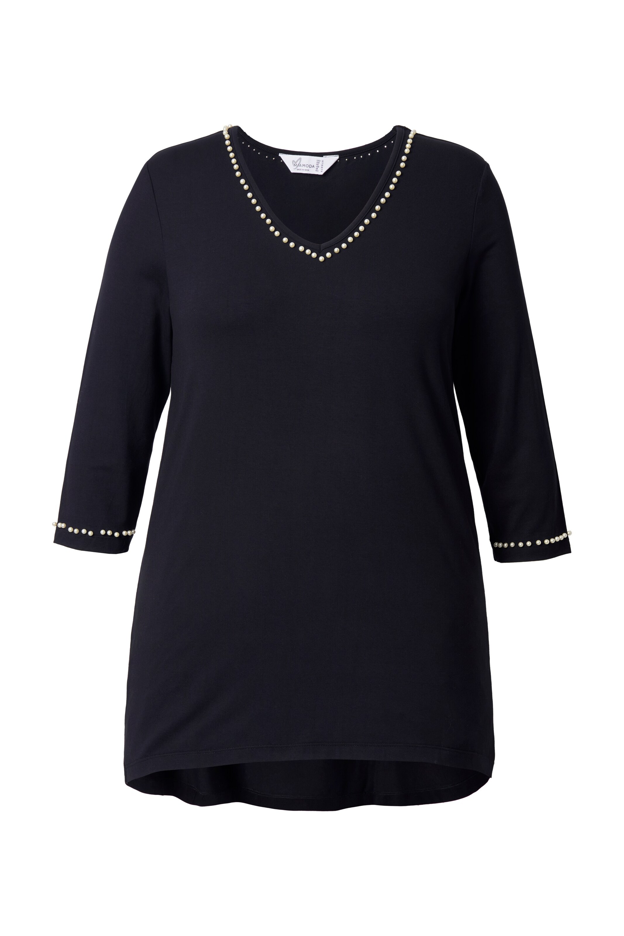 MIAMODA Shirt in Zwart: voorkant