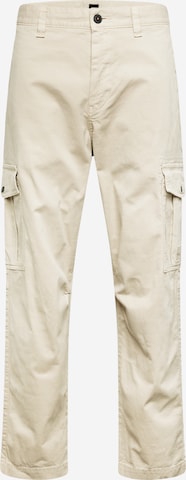 Regular Pantalon cargo 'Sisla-5' BOSS Orange en beige : devant