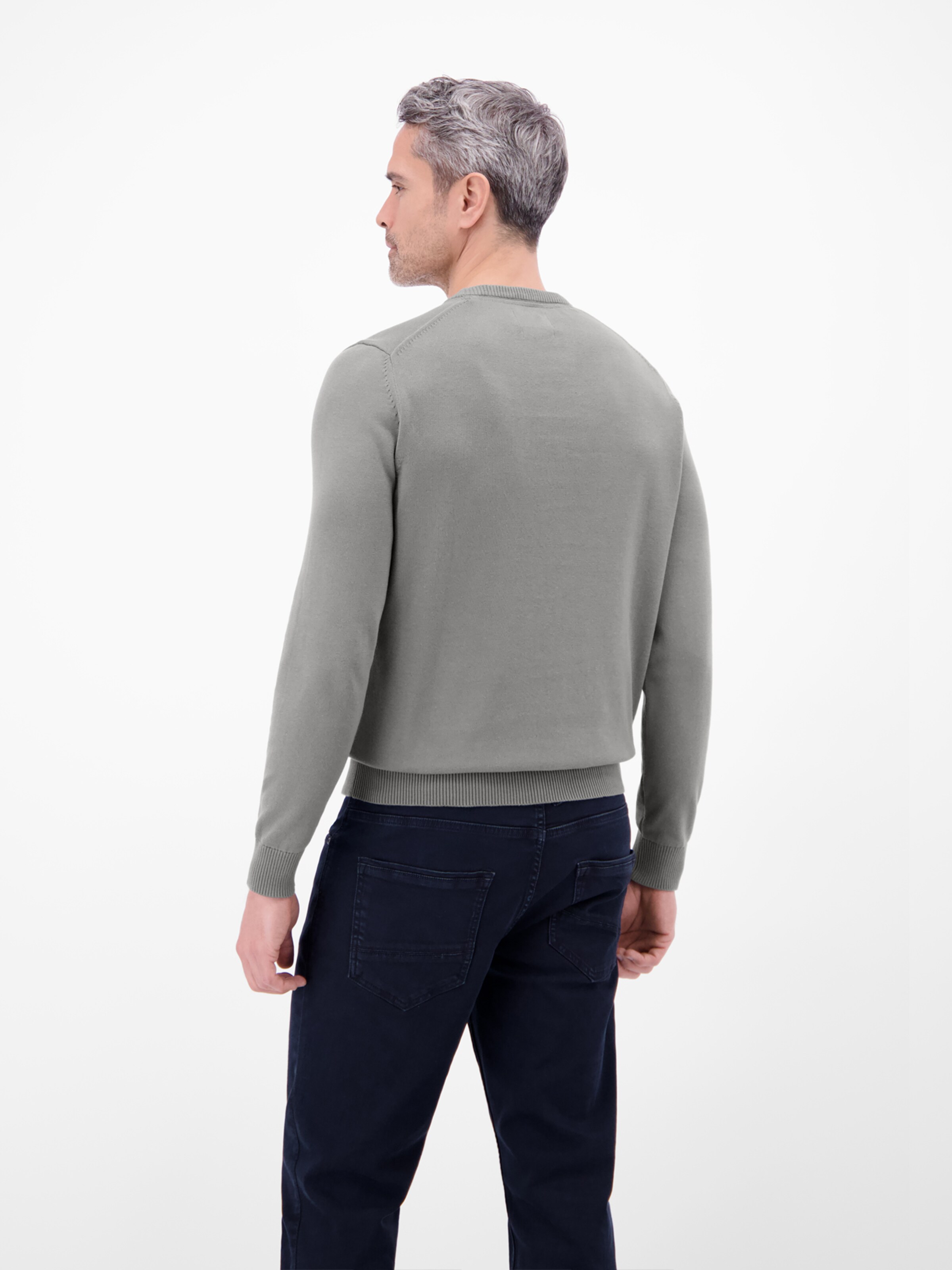 LERROS Pullover in Grau