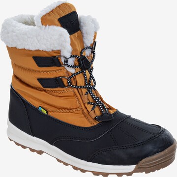 ZigZag Snow Boots 'Kuane Kids' in Brown: front